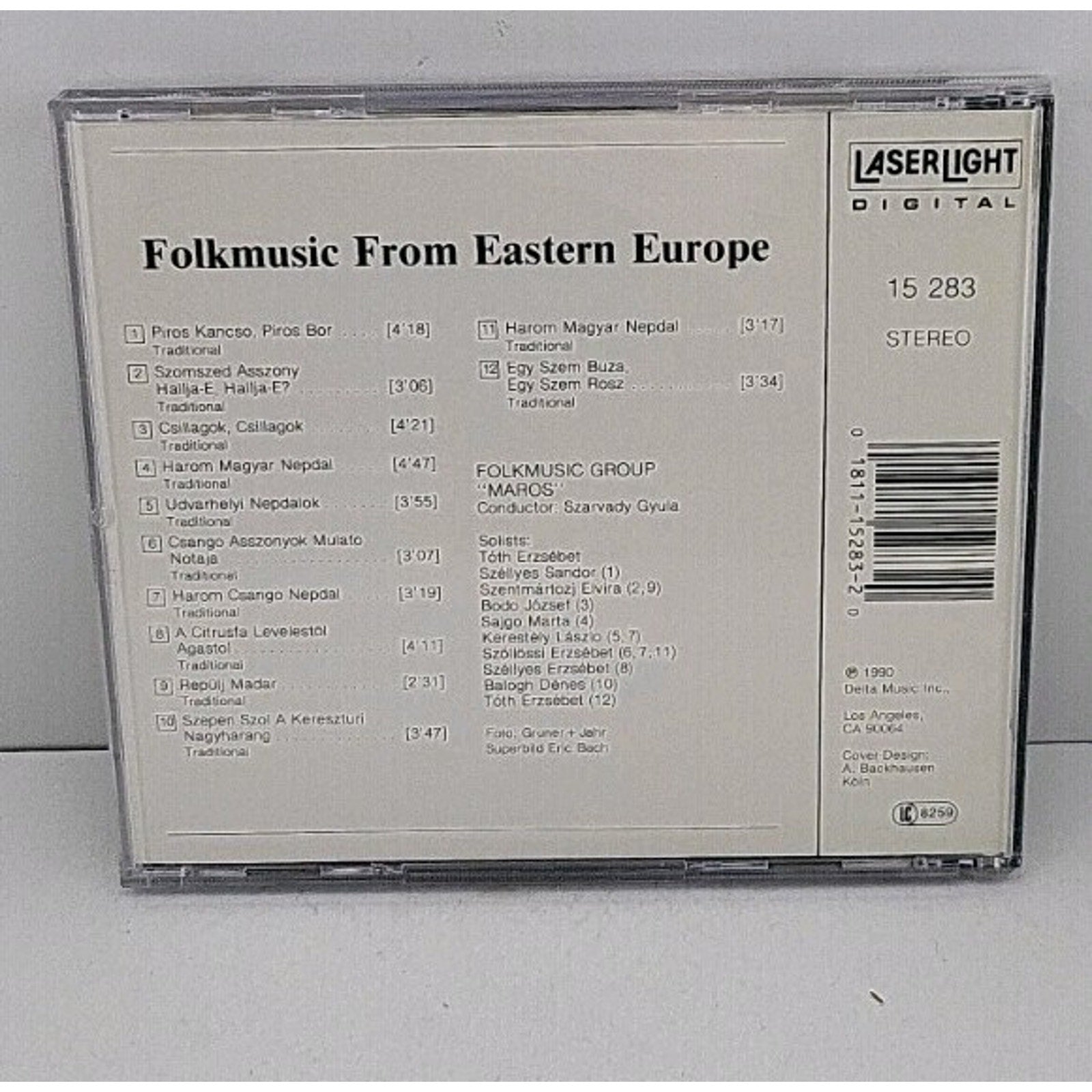 Folk Music from Eastern Europe by Maros (CD, 1990)