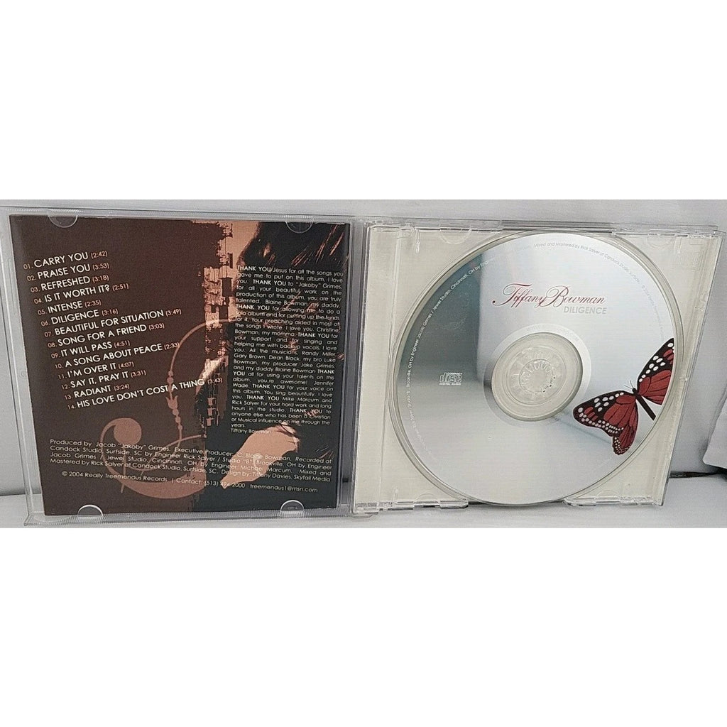 Tiffany Bowman - Diligence CD