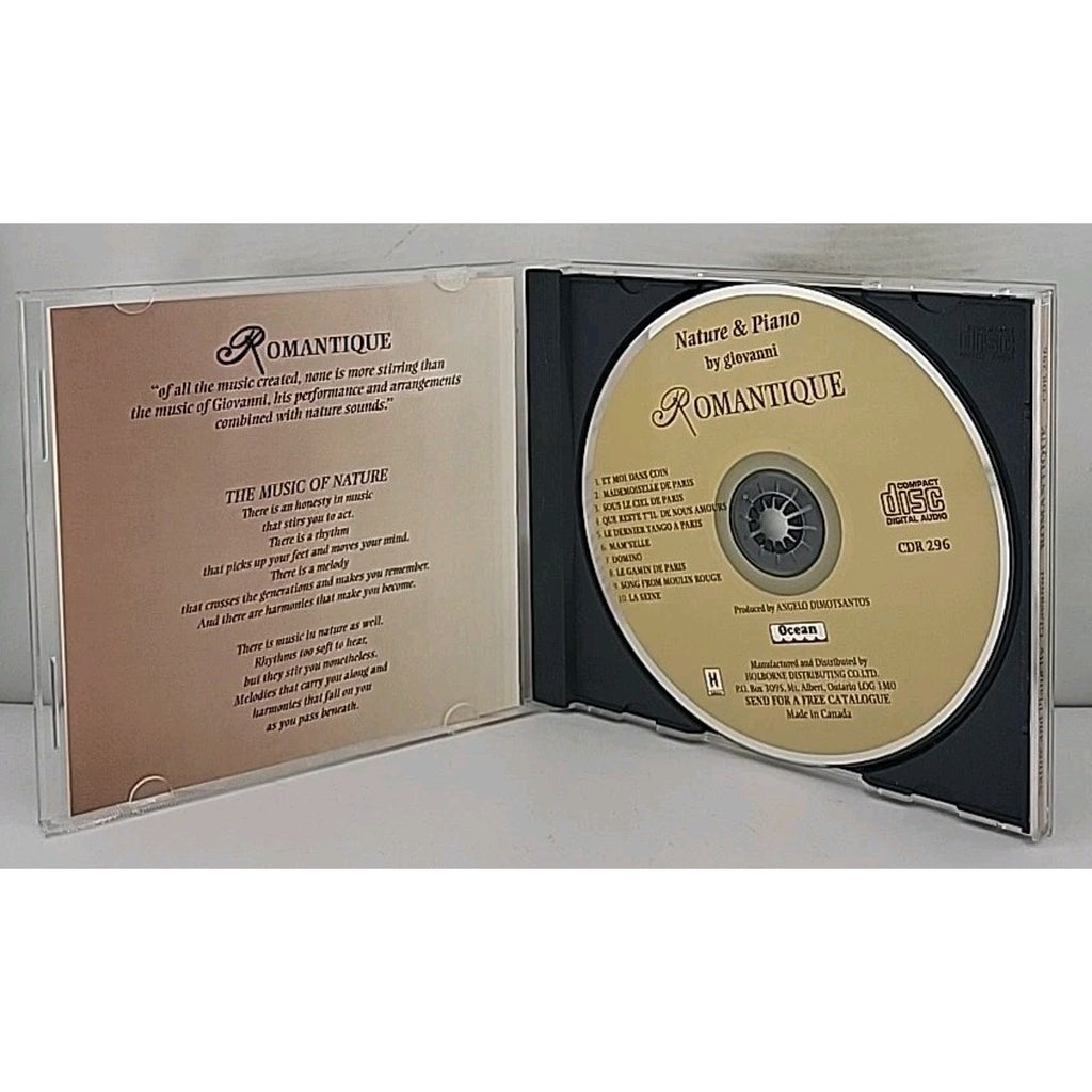 Nature & Piano By Giovanni - Romantique CD