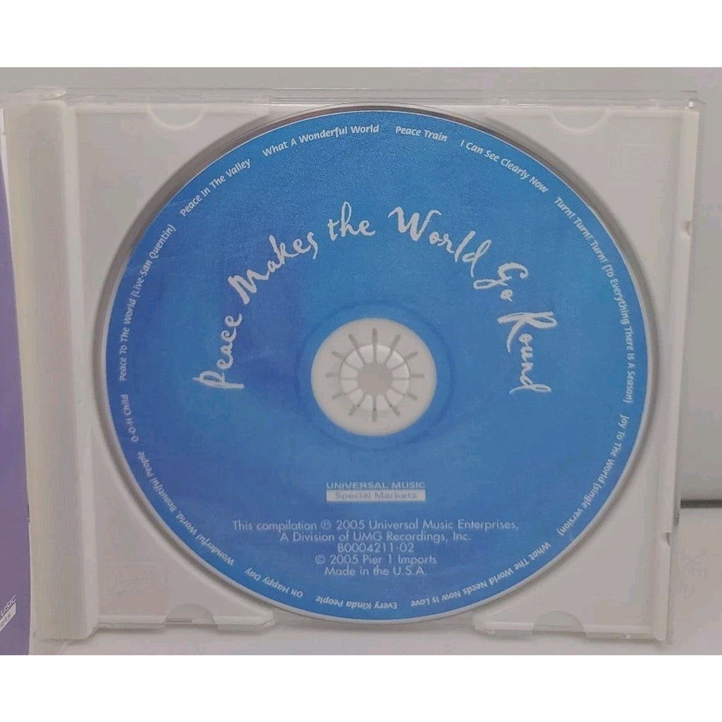 Peace Makes the World Go Round Vintage Pier 1 Imports Various Artists CD