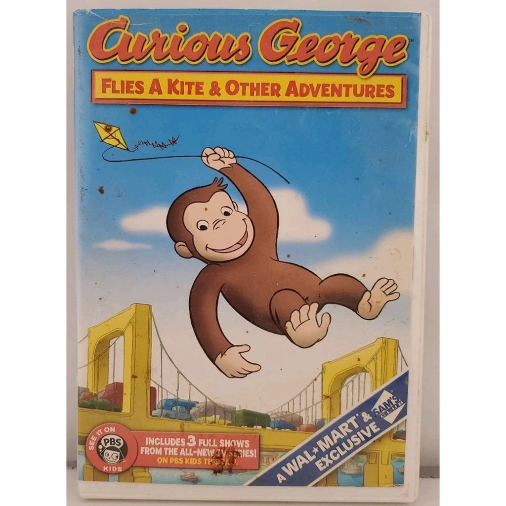 Curious George Flies A Kite & Other Adventures - DVD By PBS