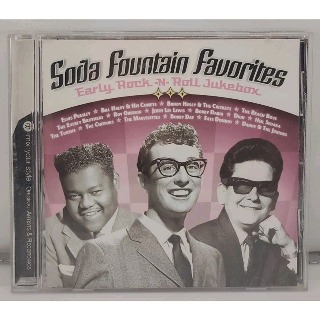 Soda Fountain Favorites Early Rock-n-roll Jukebox Music CD