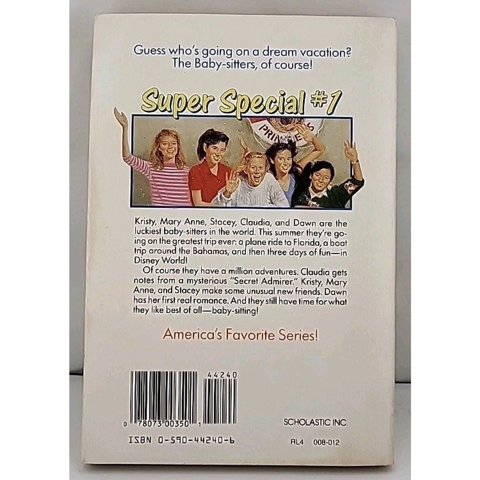 Baby-Sitters on Board! by Ann M. Martin (1988, Trade Paperback)