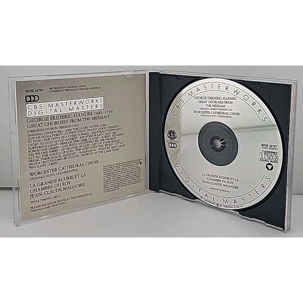 Messiah Choruses by Handel / Malgoire / La Grande Ecurie (CD, 1988)