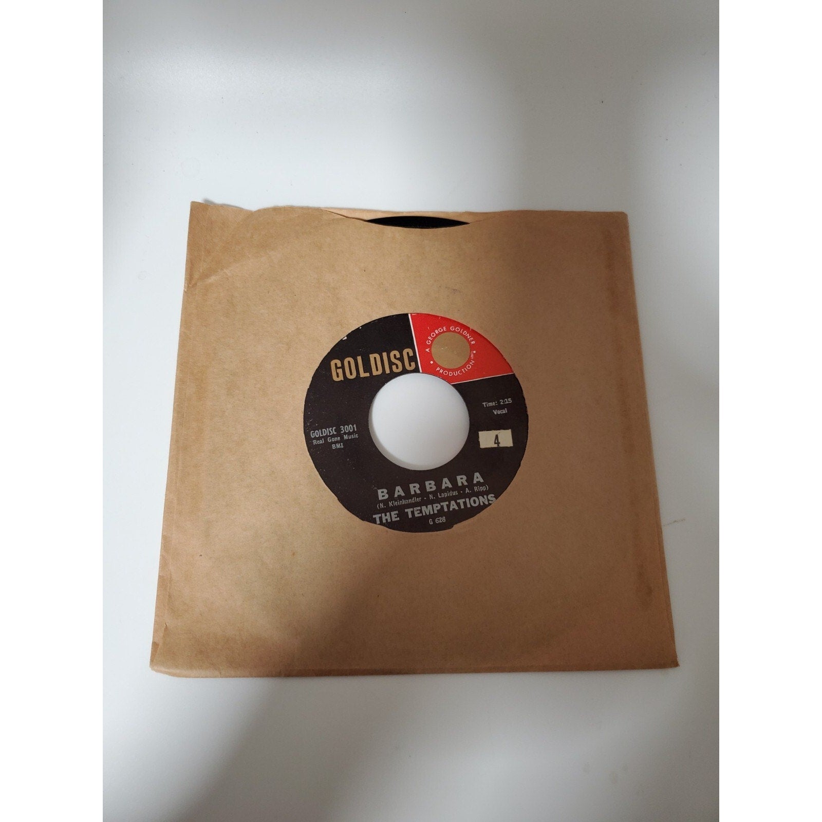 The Temptations - Someday - 45RPM Record - Singles