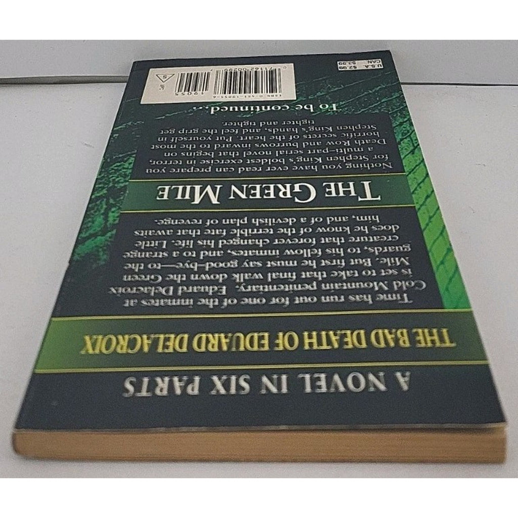 The Bad Death Of Eduard Delacroix By Stephen King (Paperback)