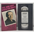 The Man Who Knew Too Much (VHS, 1985)