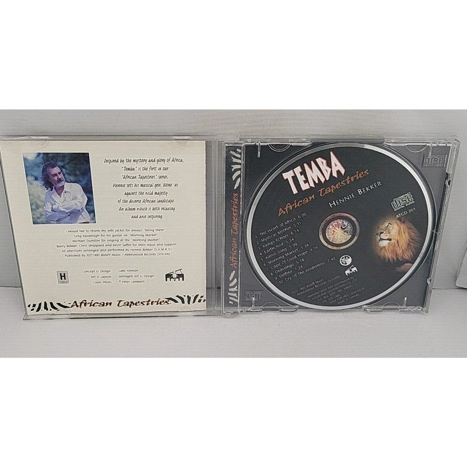 Hennie Bekker Temba African Tapestries CD