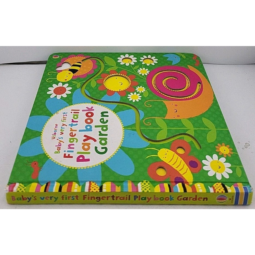 Babys Very First Fingertrail Play Book Garden - Board Book