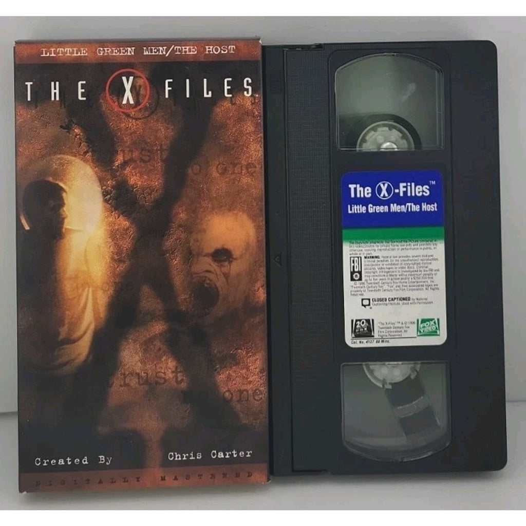 The X-Files - Little Green Men/The Host (VHS, 1997)