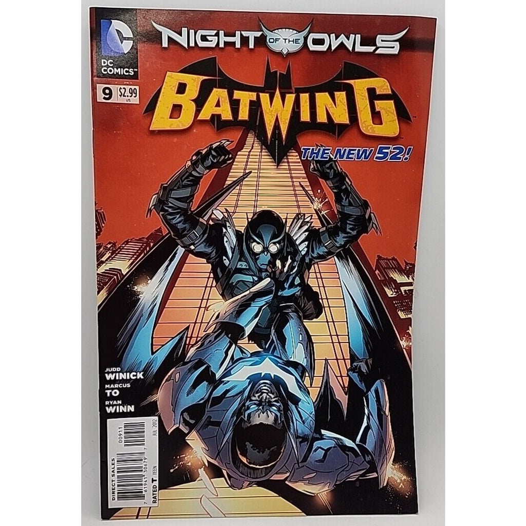 Night of the Owls Batwing # 9 DC Comics