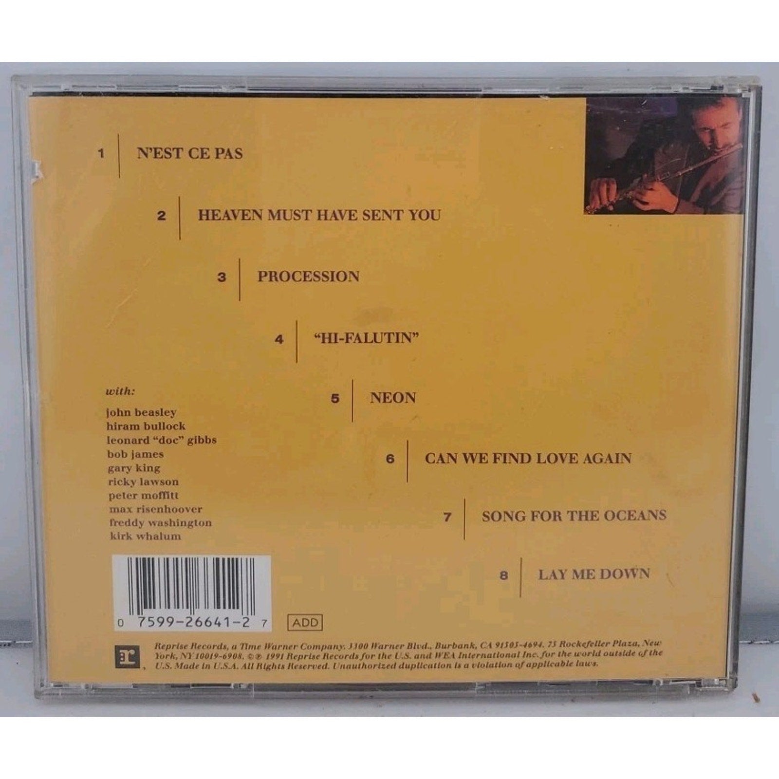 Neon by Alexander Zonjic (CD, Aug-1991, Reprise)