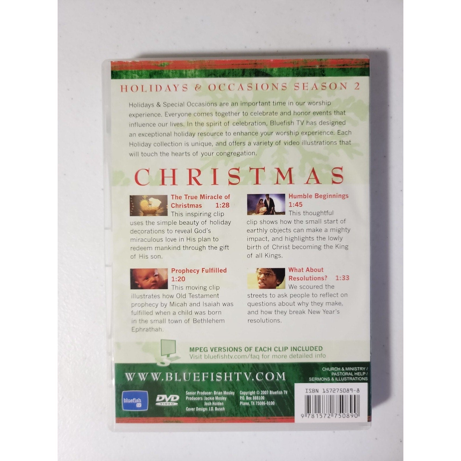 Holidays & Occasions Season 2 Christmas (DVD)