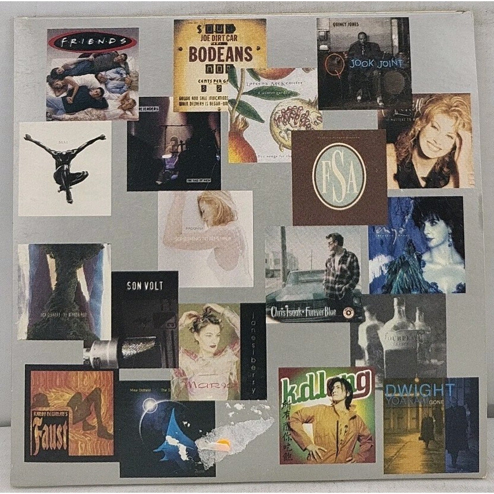 Warner Bros Reveal Sampler CD 1995 Reprise Records Various 90's Artists 20 songs