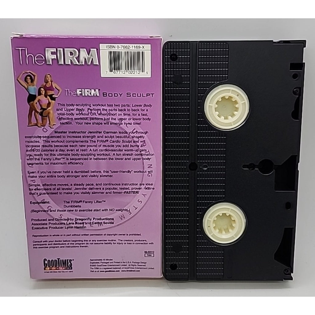 The Firm - Body Sculpt (VHS, 2003)