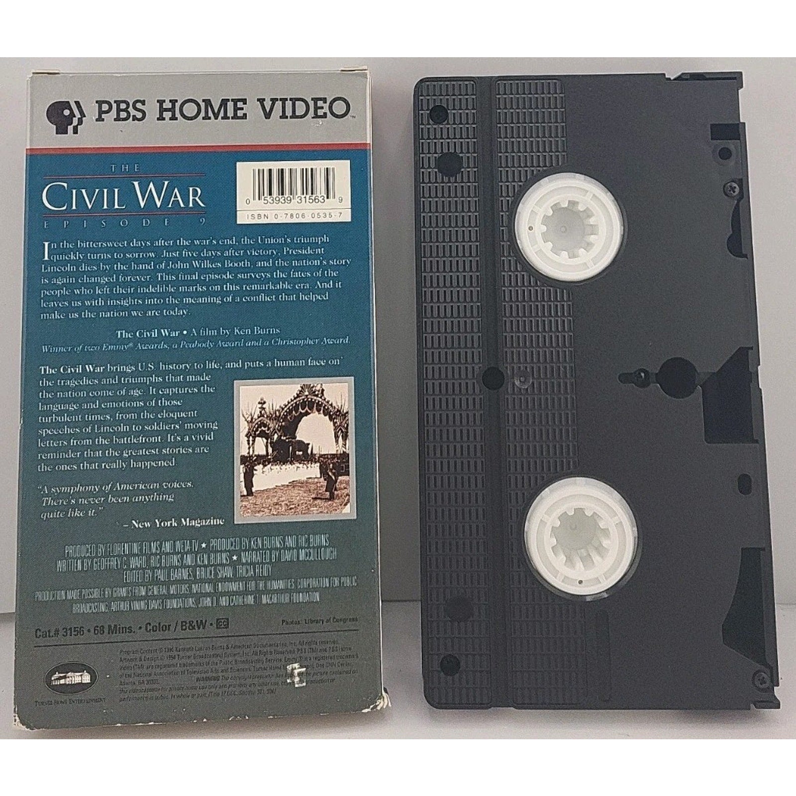 Civil War, The - Ep. 9 - The Better Angels of Our Nature (VHS, 1994)