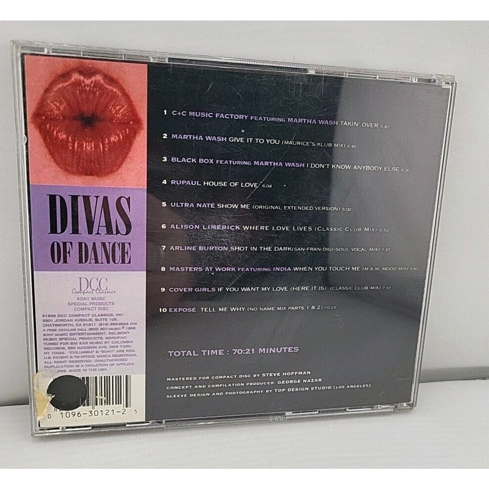Divas of Dance, Vol. 1 by Various Artists (CD, Jun-1996,)