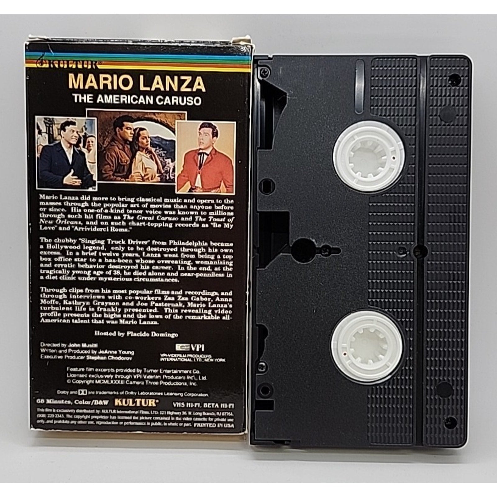 Mario Lanza: The American Caruso (VHS, 1991)