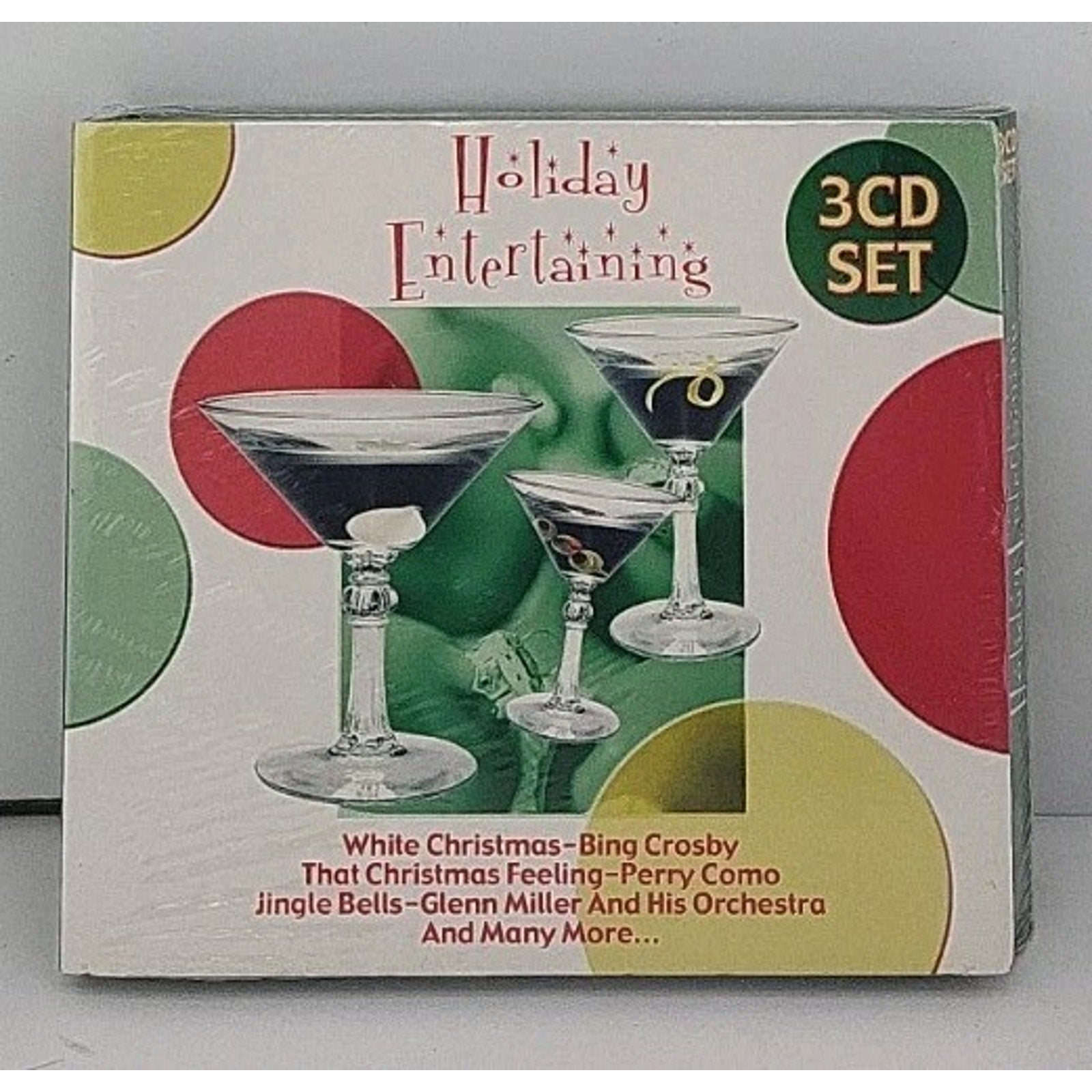 Holiday Entertaining 3 CD set Audio CD *Brand New*