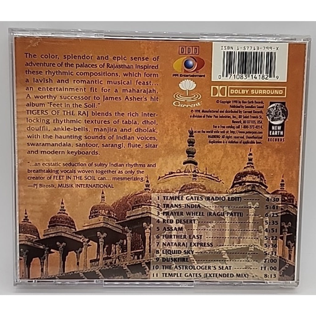 Tiger of the Raj by James Asher (CD, 1998)