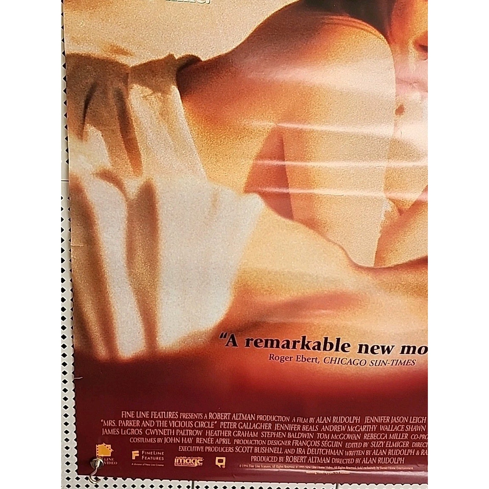 Mrs. Parker Movie Poster - Jennifer Jason Leigh - 39 x 27 - Rolled