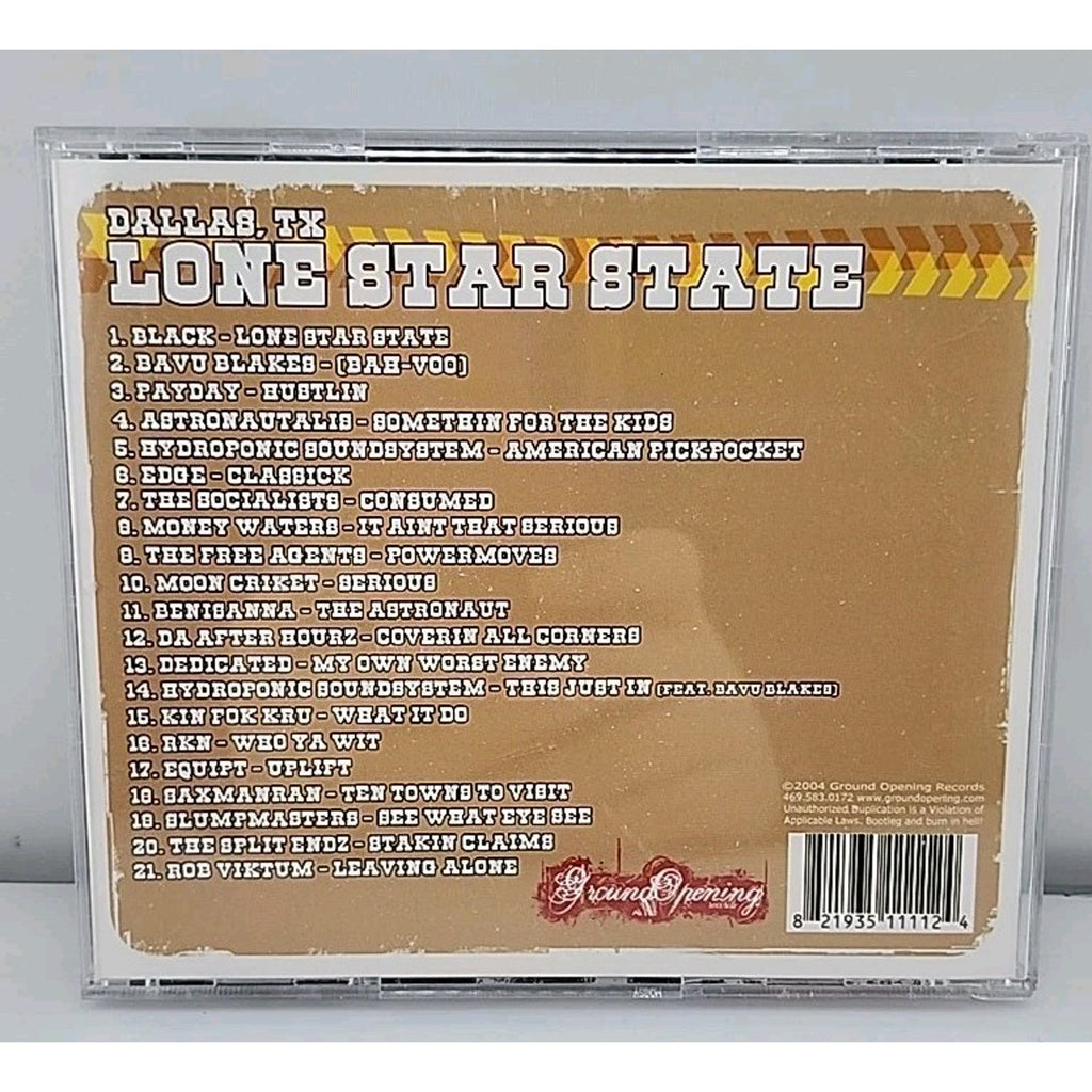 Dallas Tx, Lone Star State (CD)