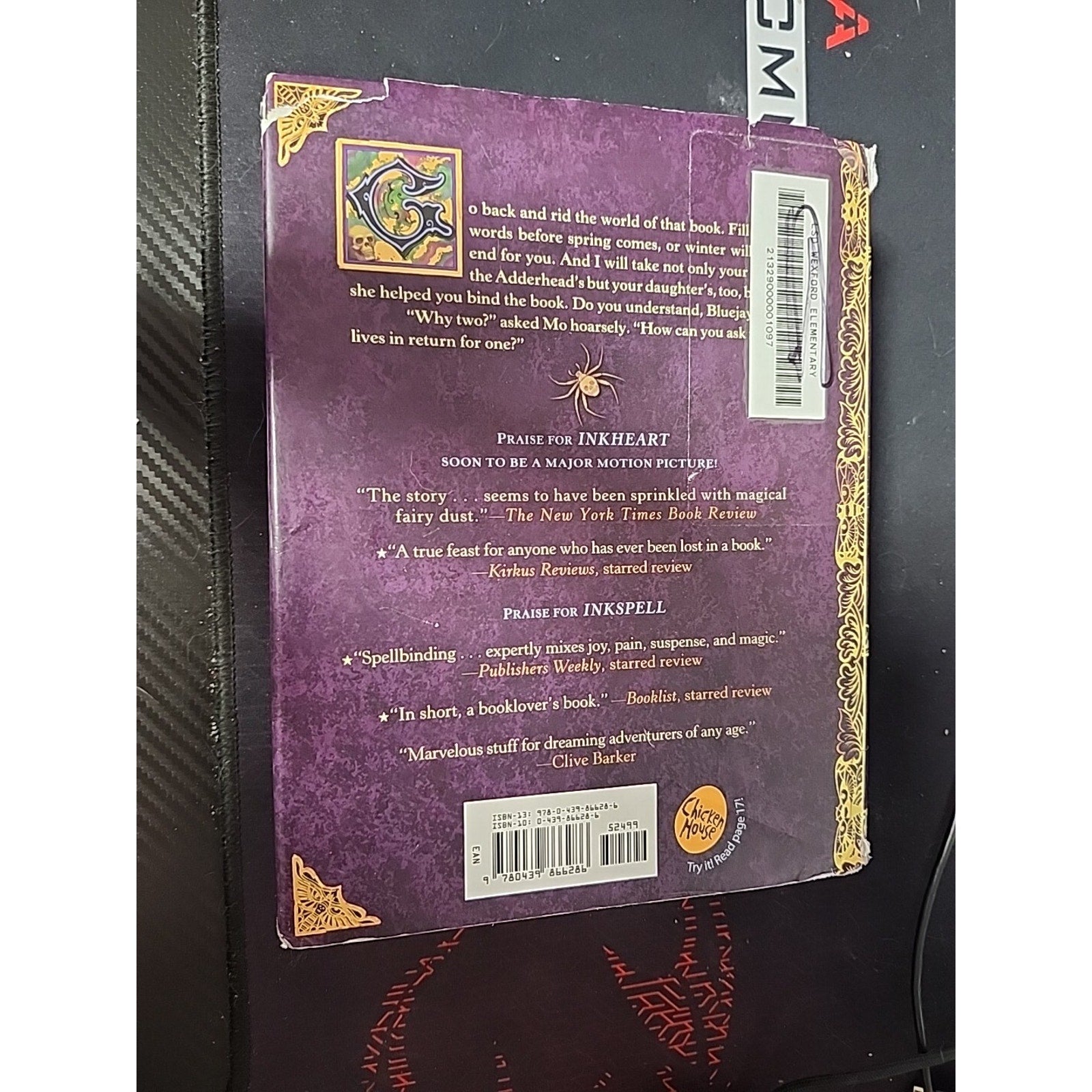 Inkheart Trilogy Ser.: Inkdeath by Funke Cornelia (2008, Hardcover)