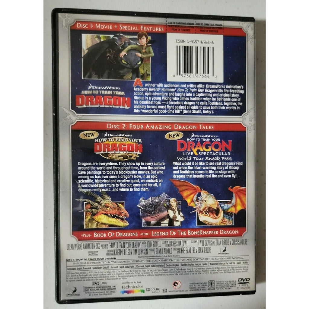 How to Train Your Dragon (DVD, 2012)