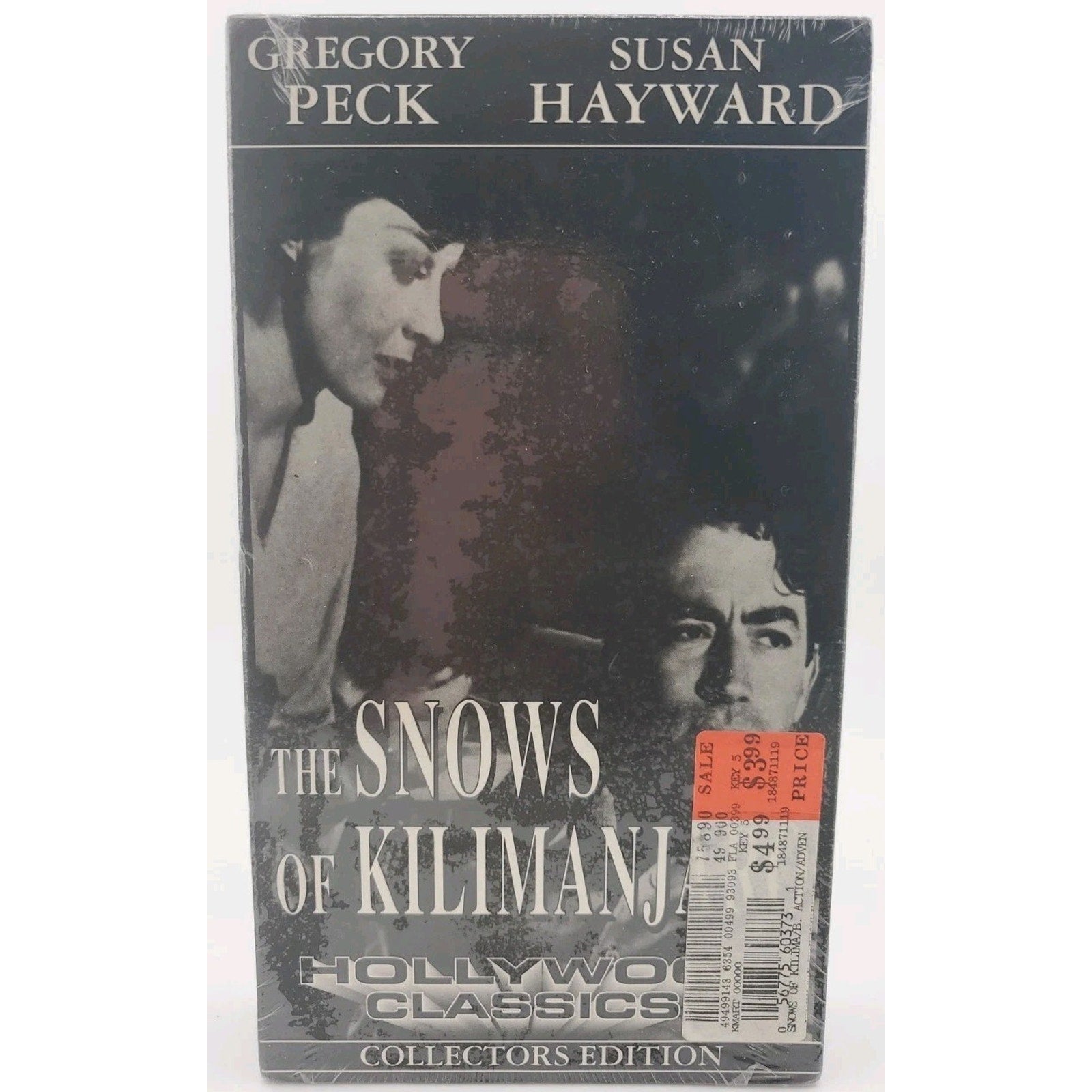 The Snows of Kilimanjaro (VHS/EP, 1999, Collectors Edition) *Brand New*