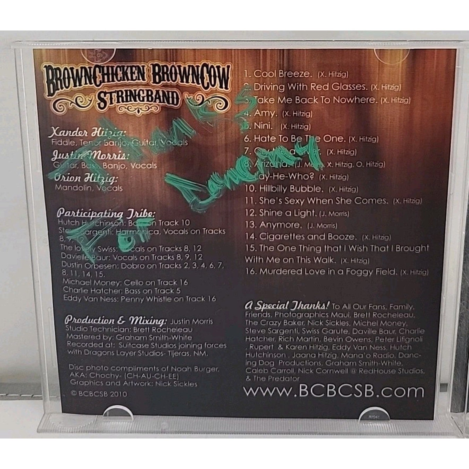 Brown Chicken Brown Cow String Band It's A Deep Subject CD