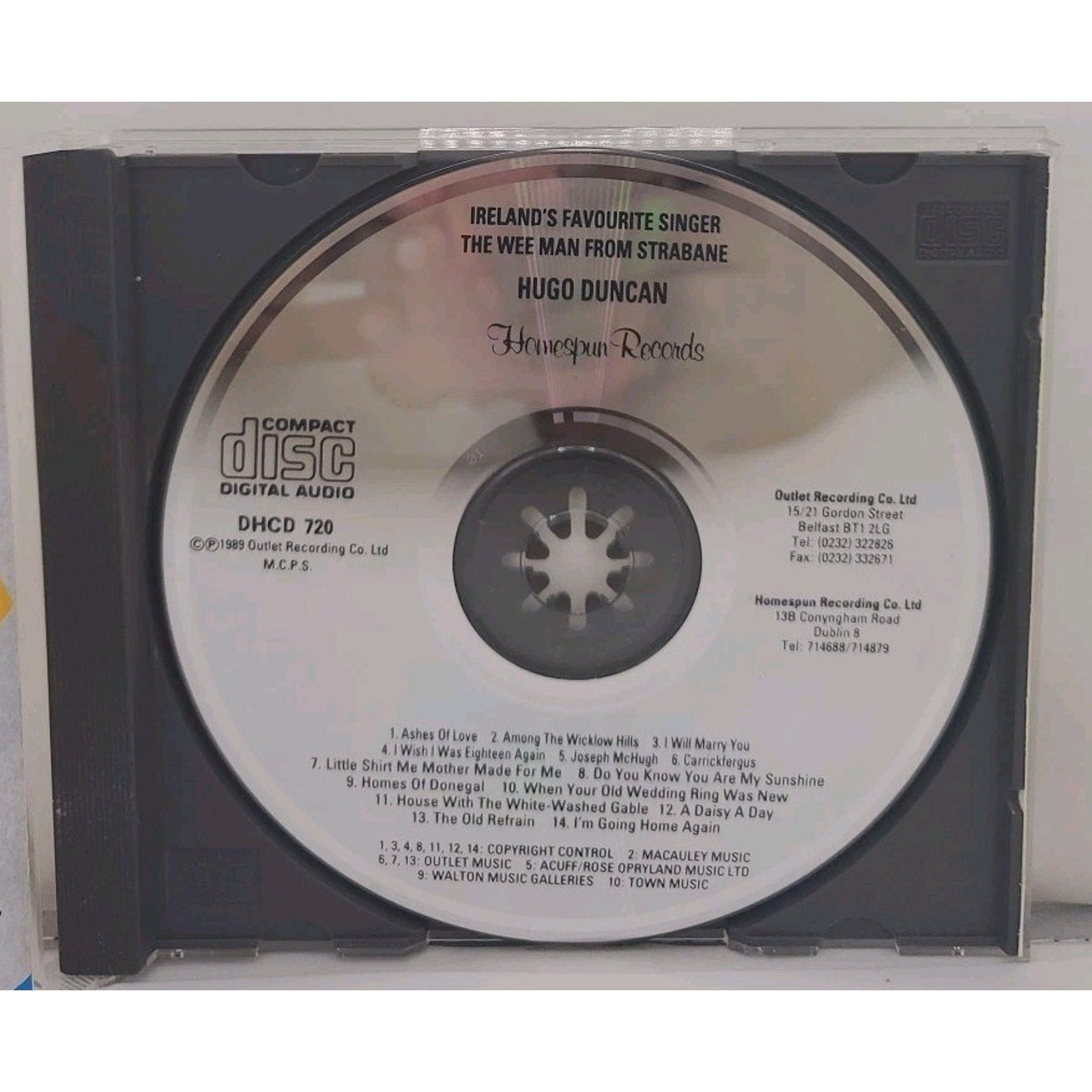 Hugo Duncan • Ireland's Favourite Singer (CD)
