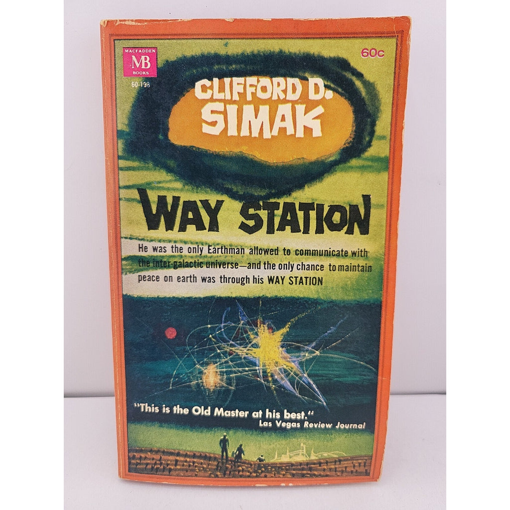 Way Station By Clifford D. Simak (1964 1st Ed. & Print McFadden PB)
