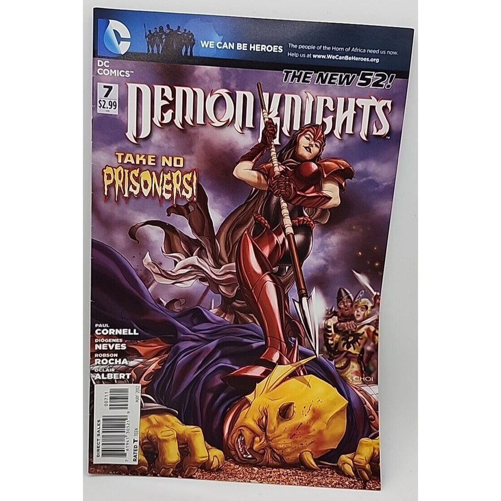 Demon Knights #7 Take No Prisoners! (May 2012, DC Comics)