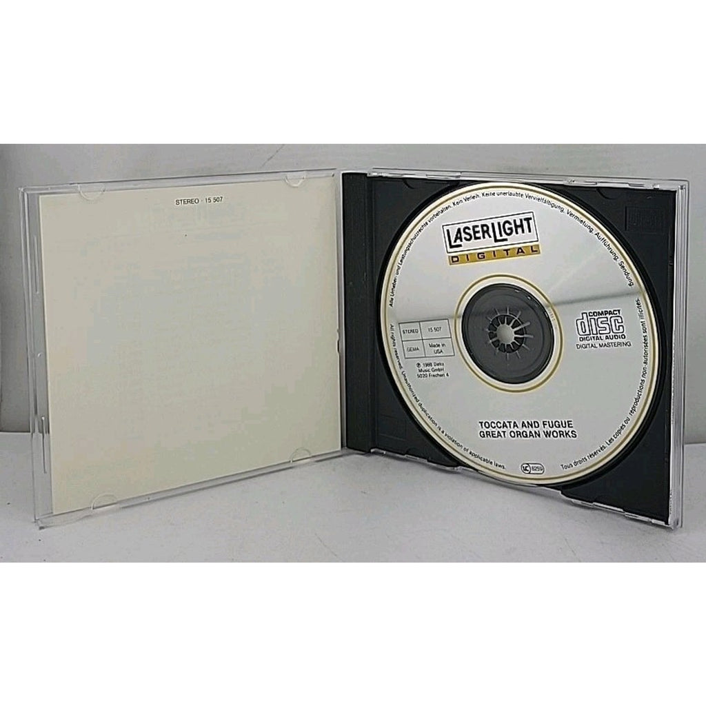 Bach: Toccata & Fugue, Great Organ Works Music (CD)