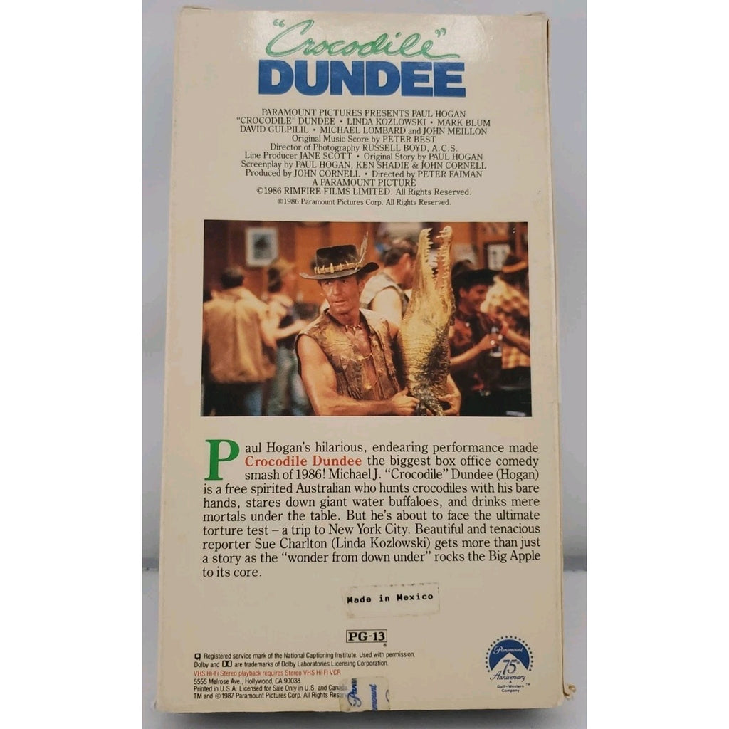 Crocodile Dundee (VHS, 1997)