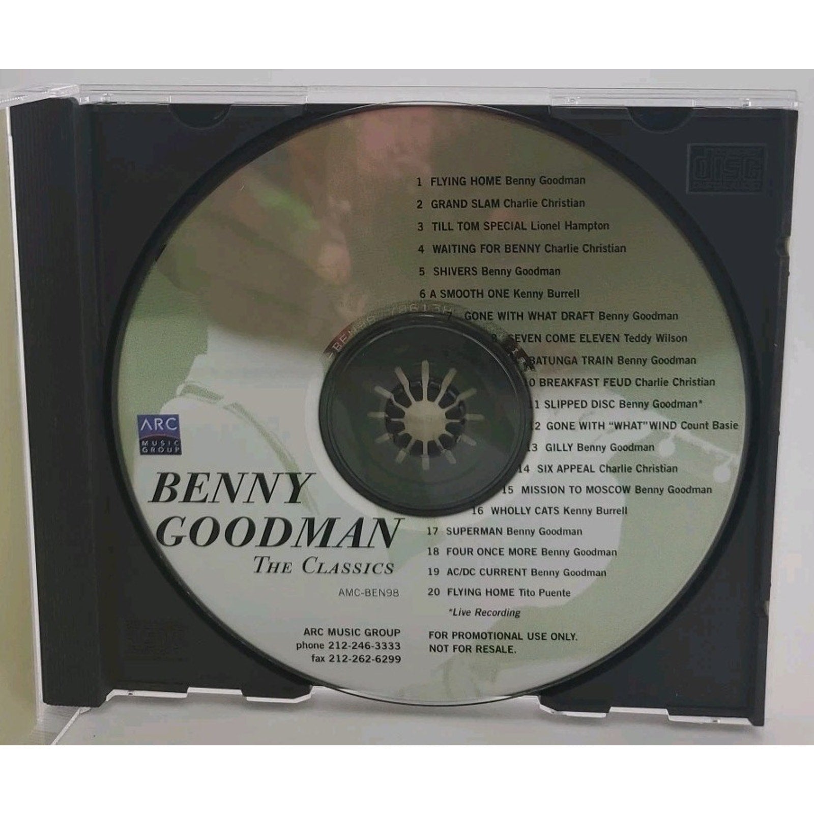 Benny Goodman The Classics CD