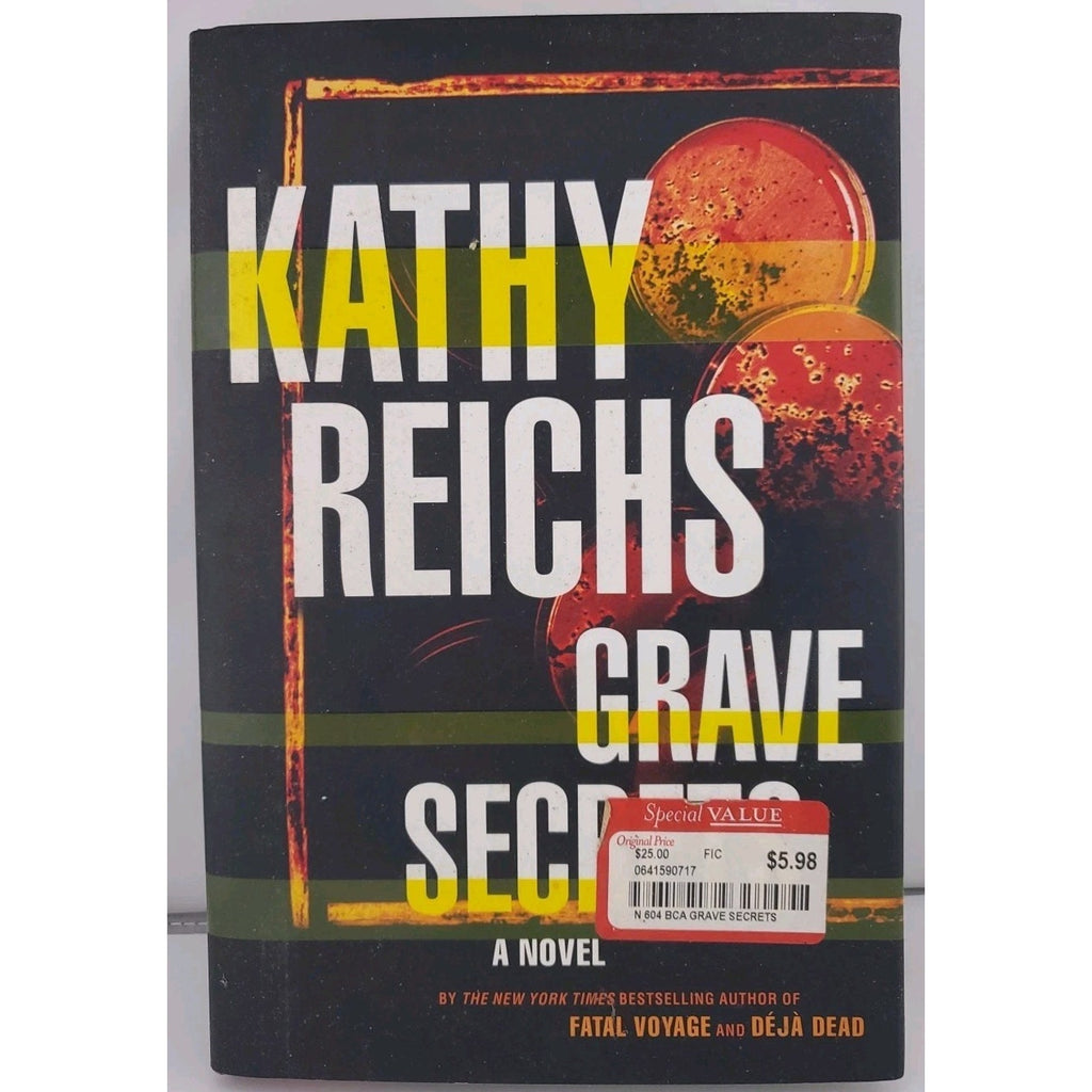 Grave Secrets by Kathy Reichs (2002, Hardcover)