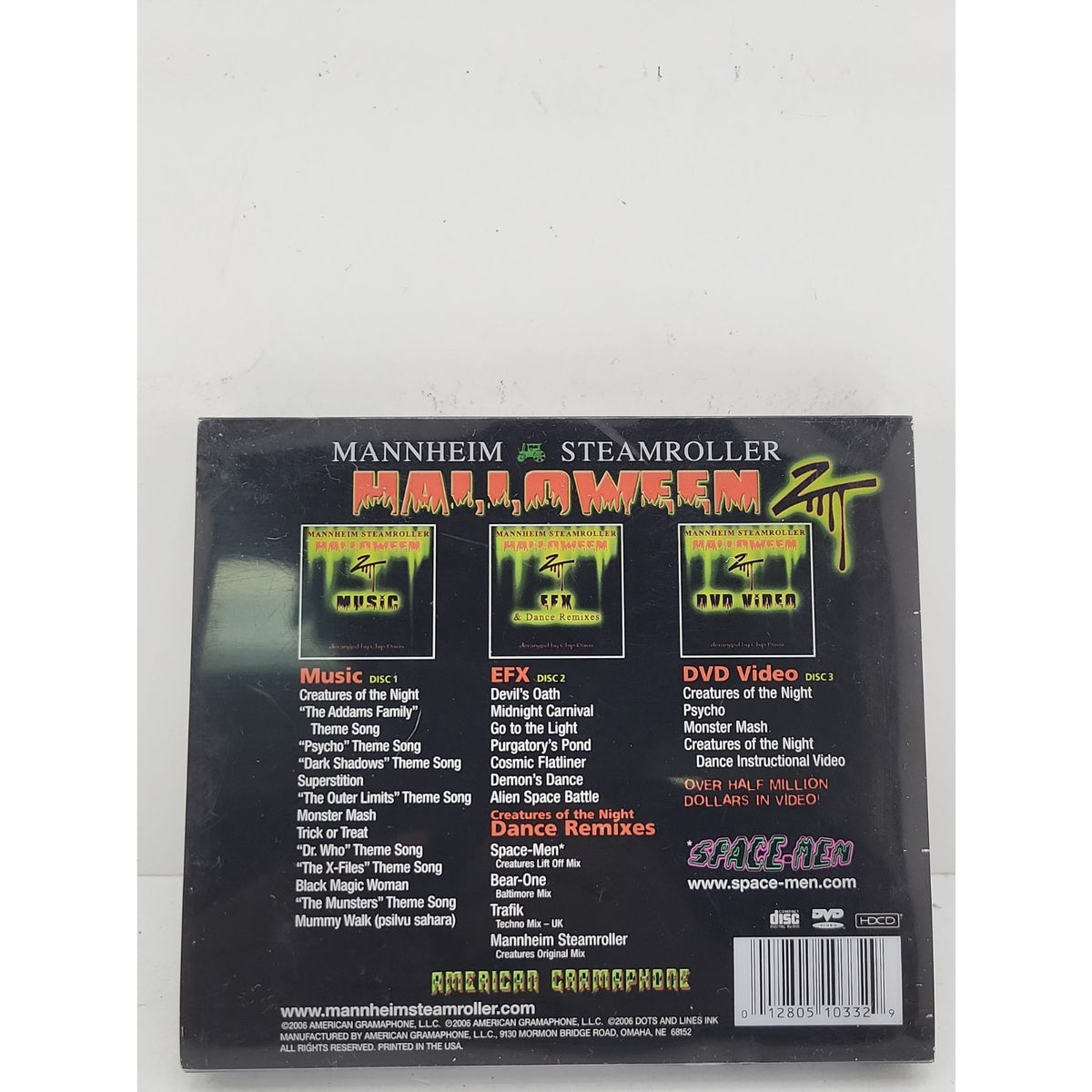 Halloween 2: Creatures Collection by Mannheim Steamroller (CD, 2006)