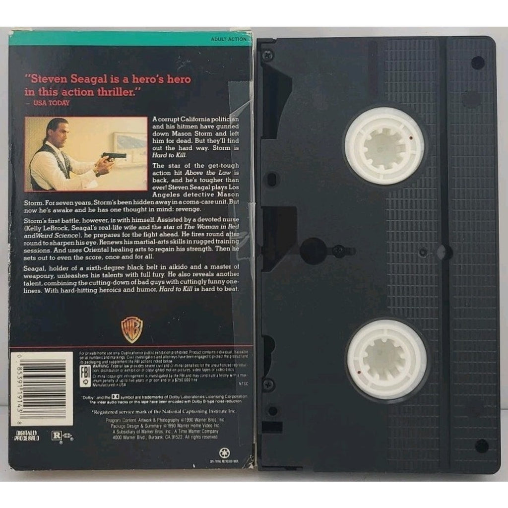 Hard to Kill (VHS, 1990)