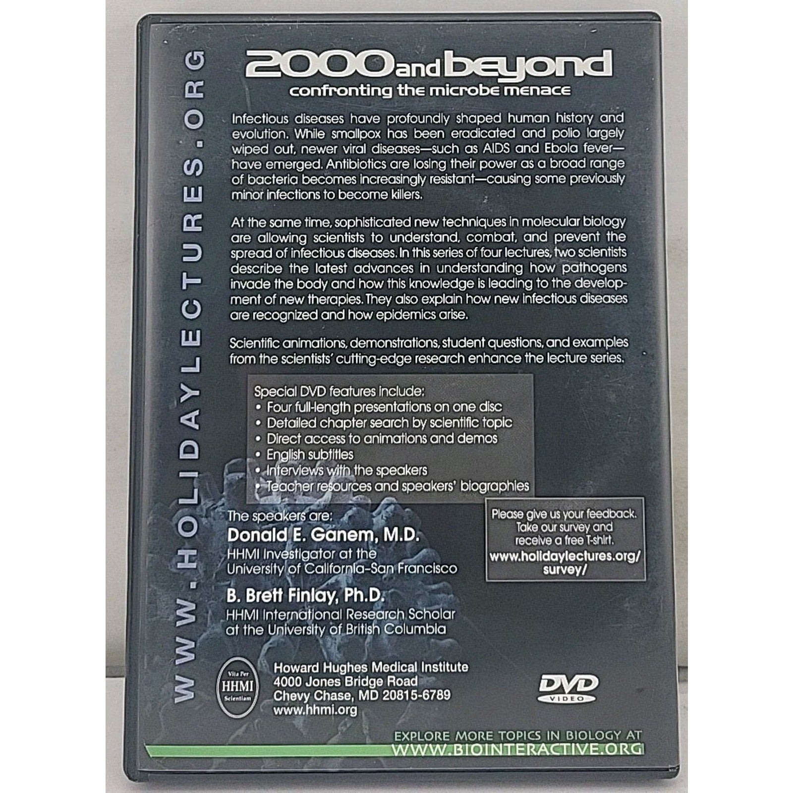 2000 And Beyond - Confronting The Microbe Menace - DVD