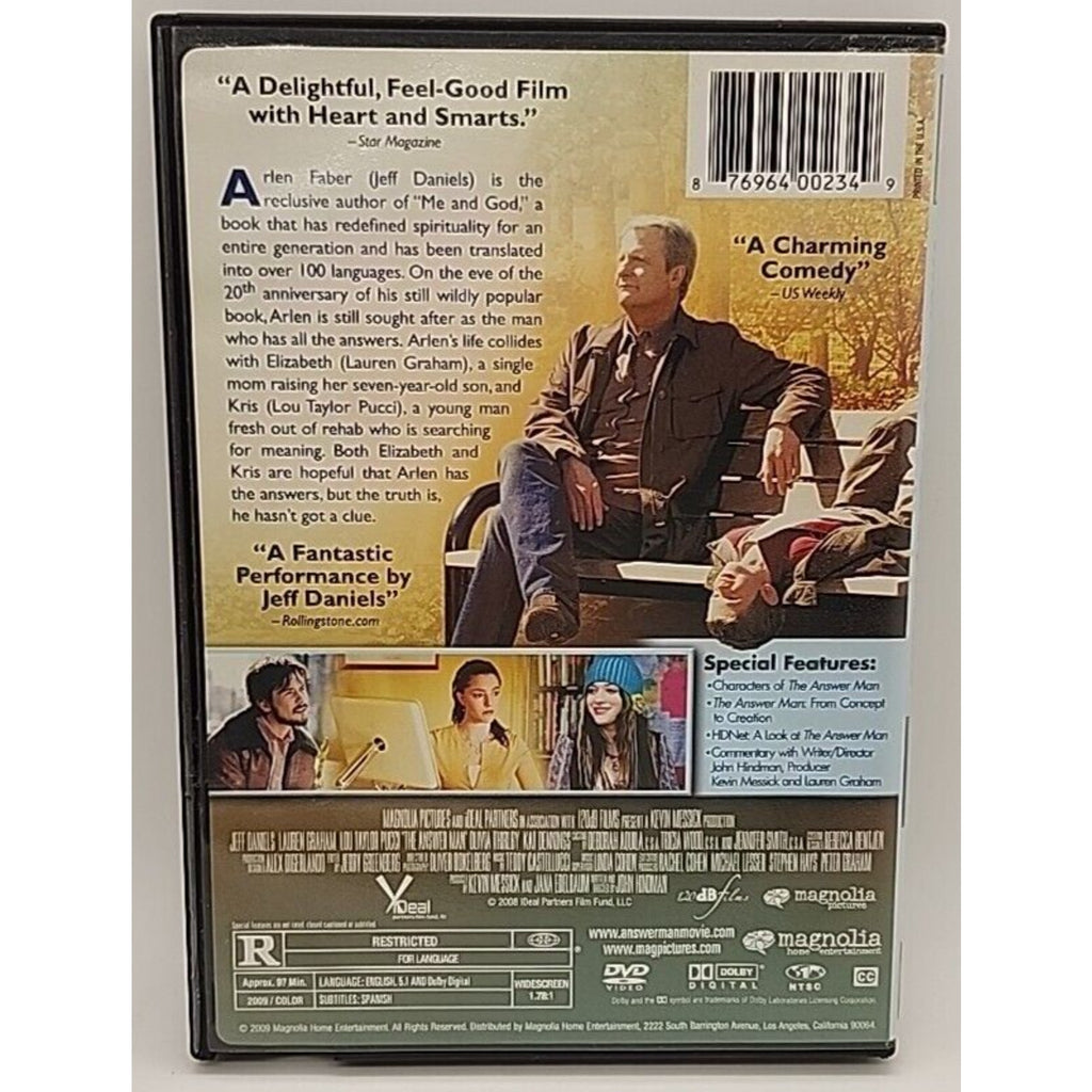 The Answer Man (DVD, 2009)