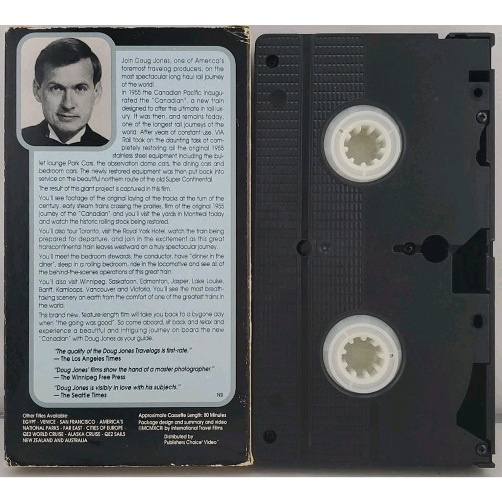 The Great Canadian Train Ride (VHS)