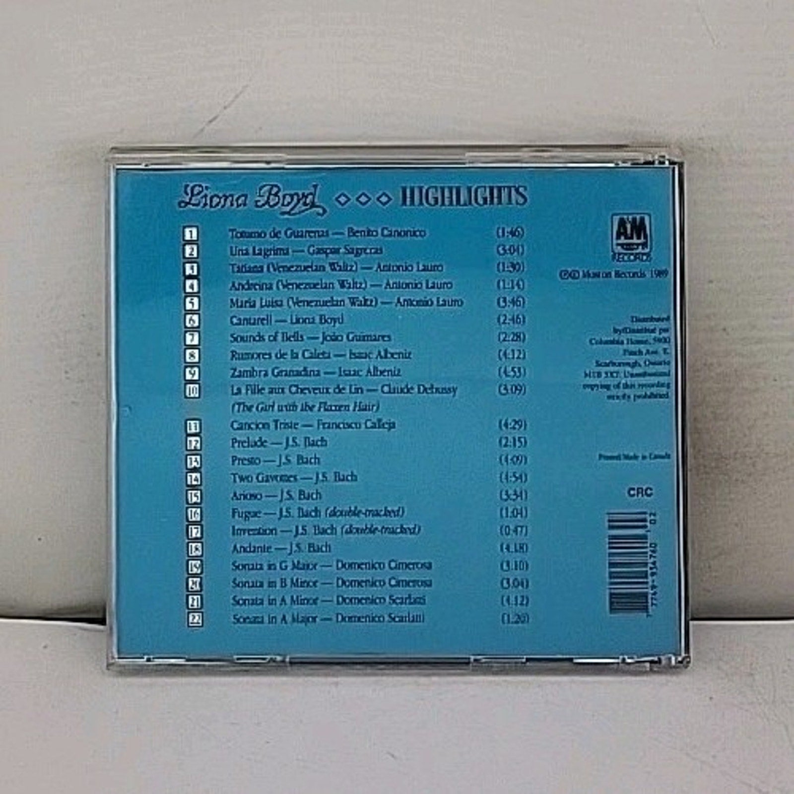 Highlights by Liona Boyd (CD, 2000) R25