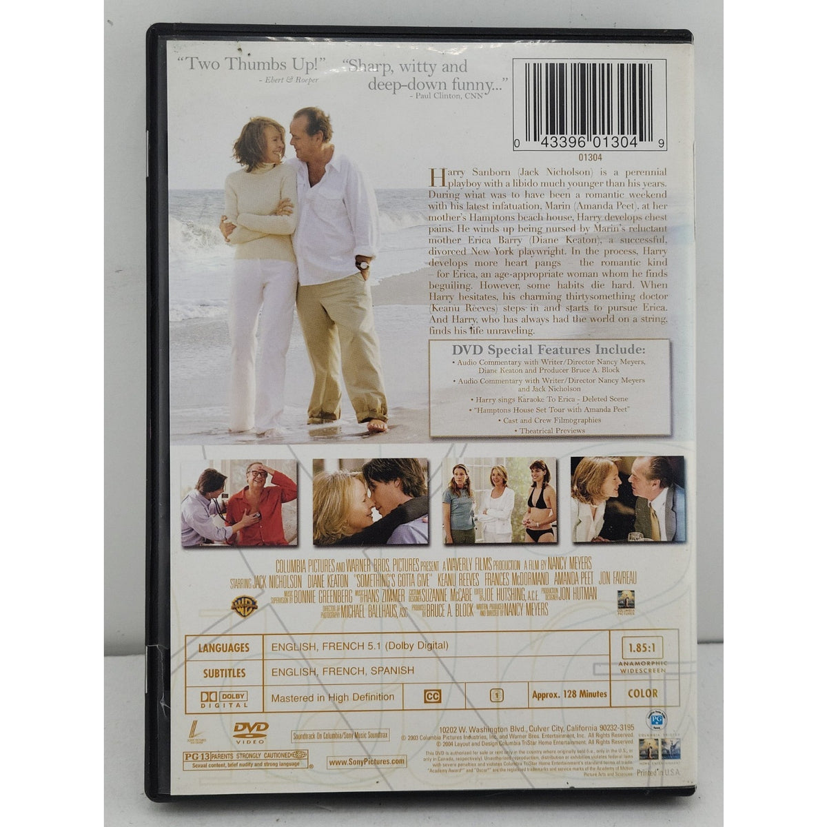 Something's Gotta Give (DVD, 2003)