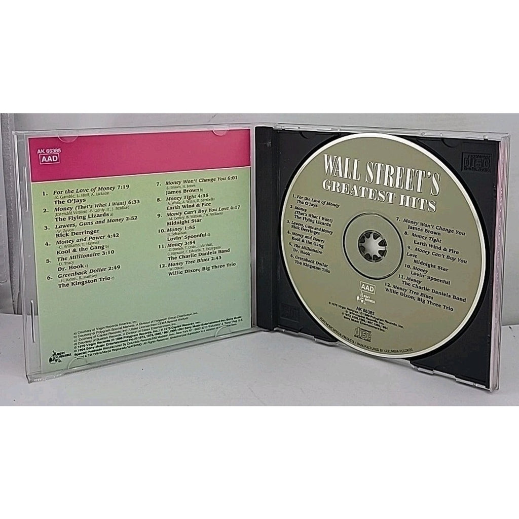 Wall Street's Greatest Hits by Various Artists (CD, Nov-1994, Risky Business)