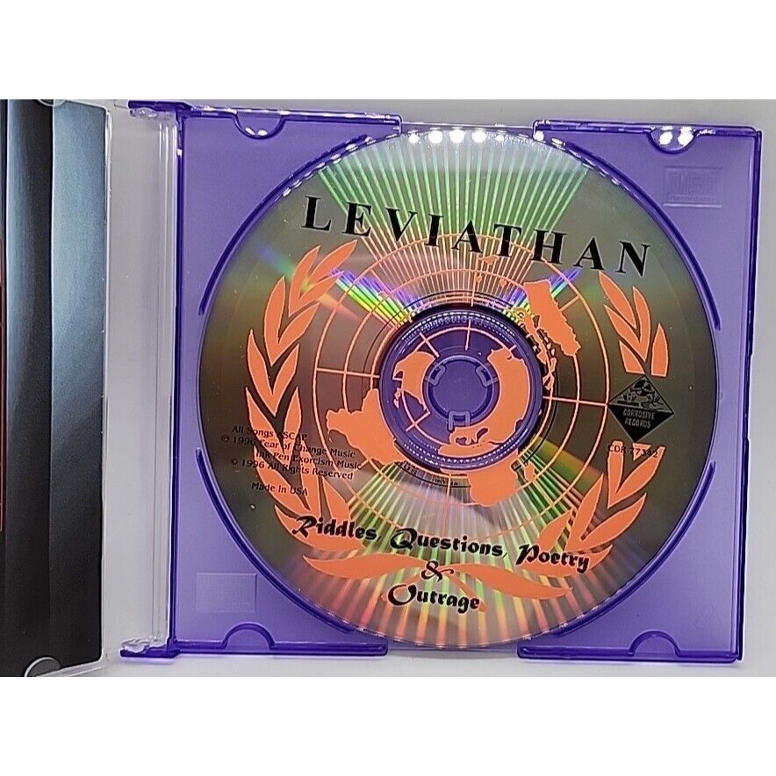 Leviathan Riddles, Questions, Poetry& Outrage (CD)