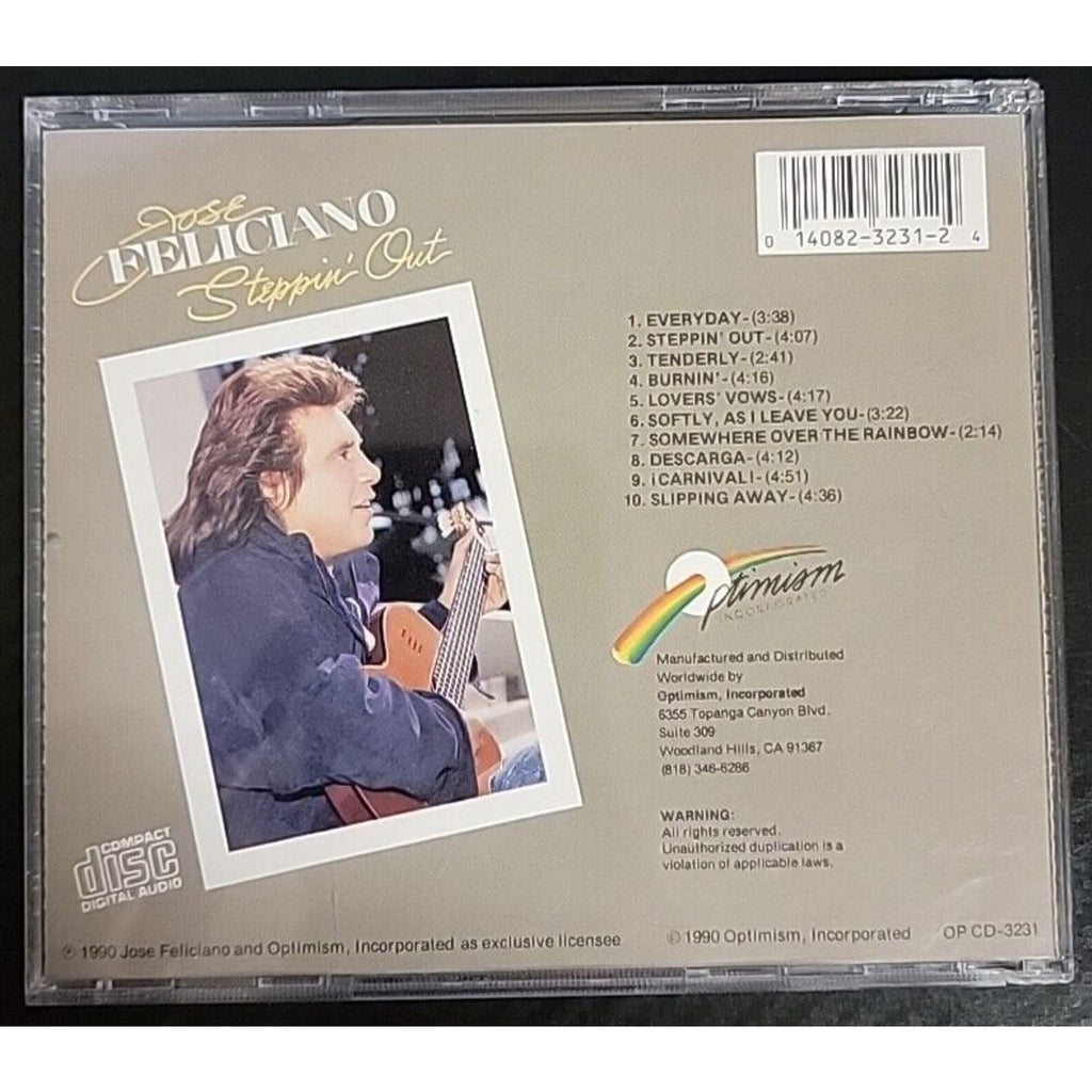 Jose Feliciano - Steppin' Out (CD)