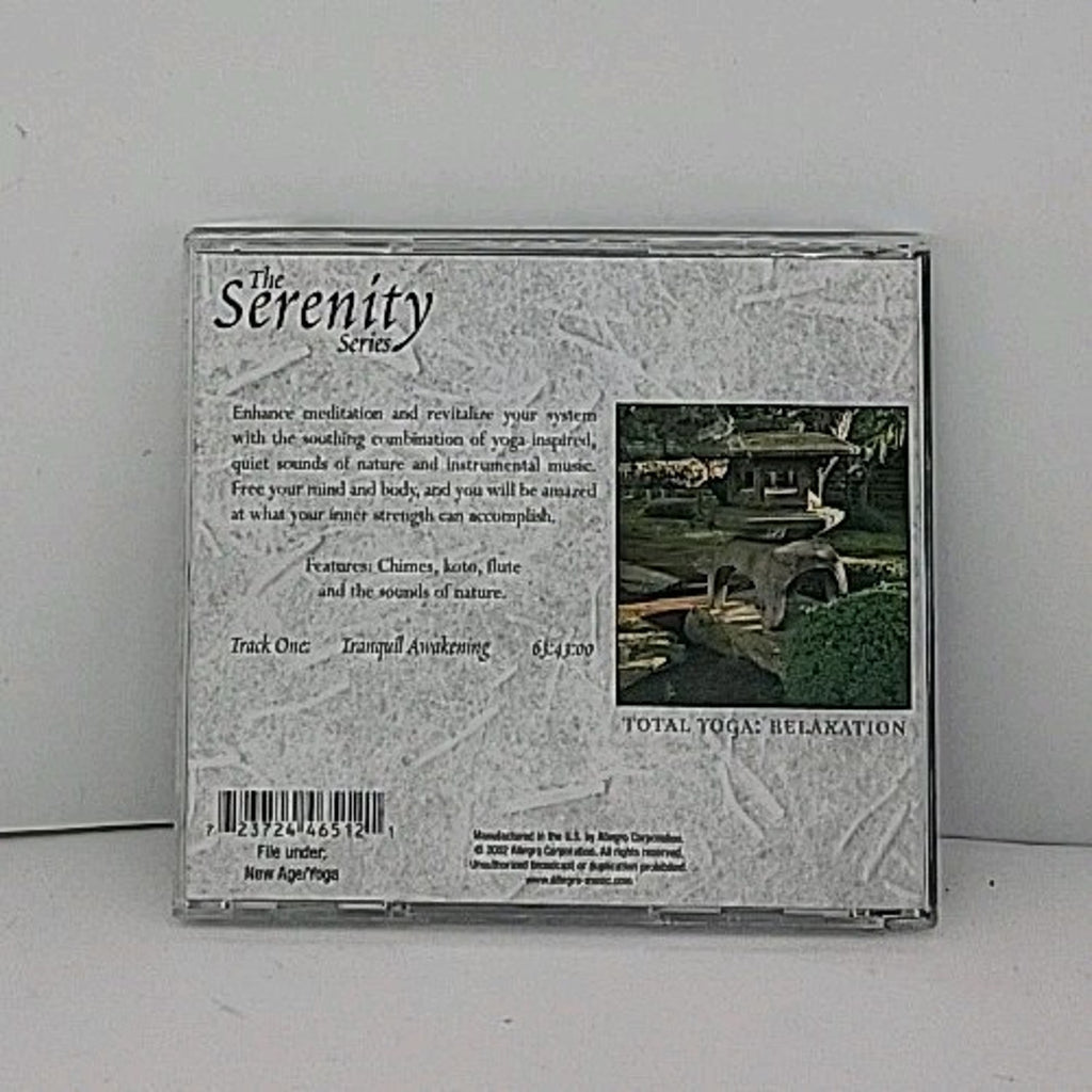 Serenity Series: Total Yoga by Various Artists (CD, Feb-2003, Columbia River...