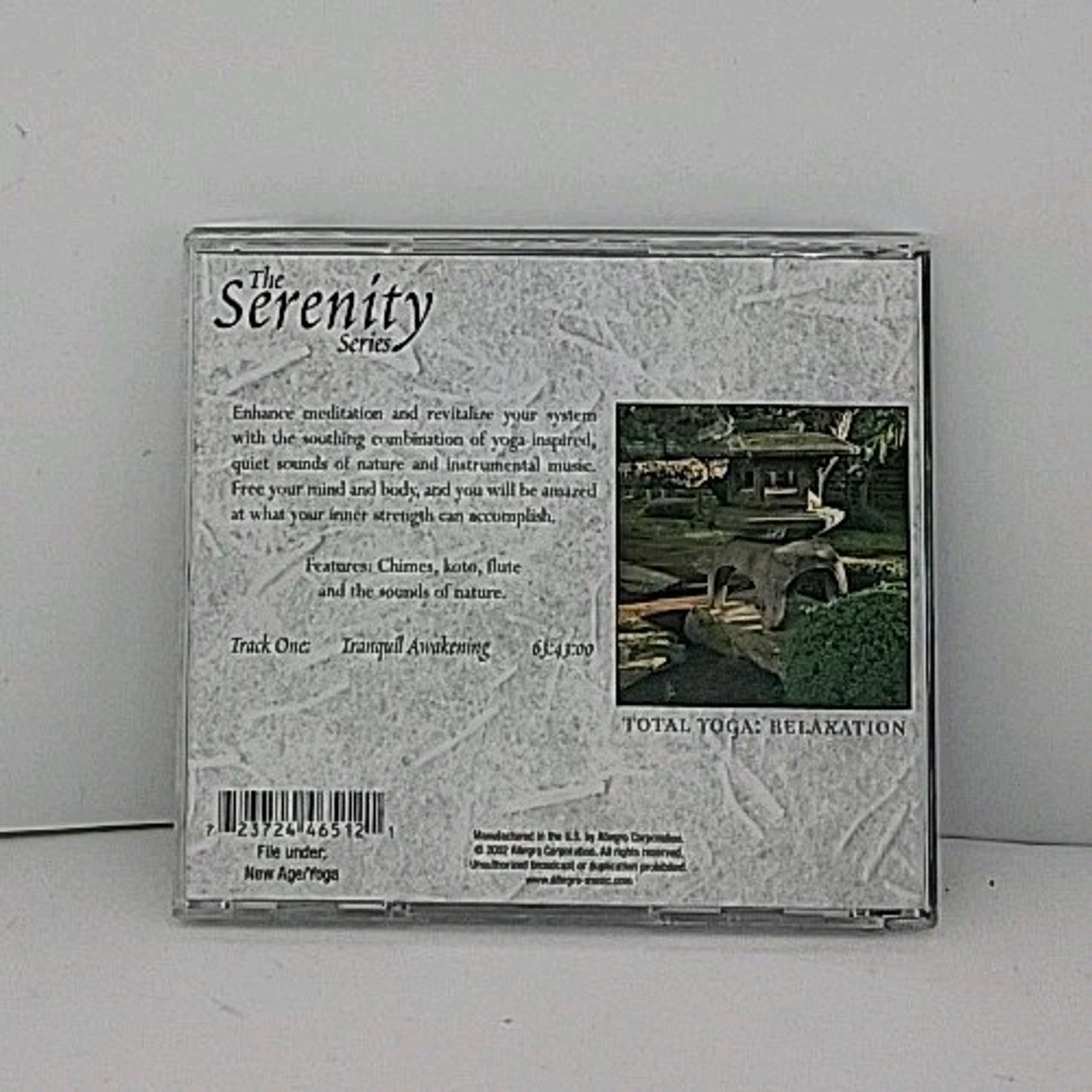 Serenity Series: Total Yoga by Various Artists (CD, Feb-2003, Columbia River...