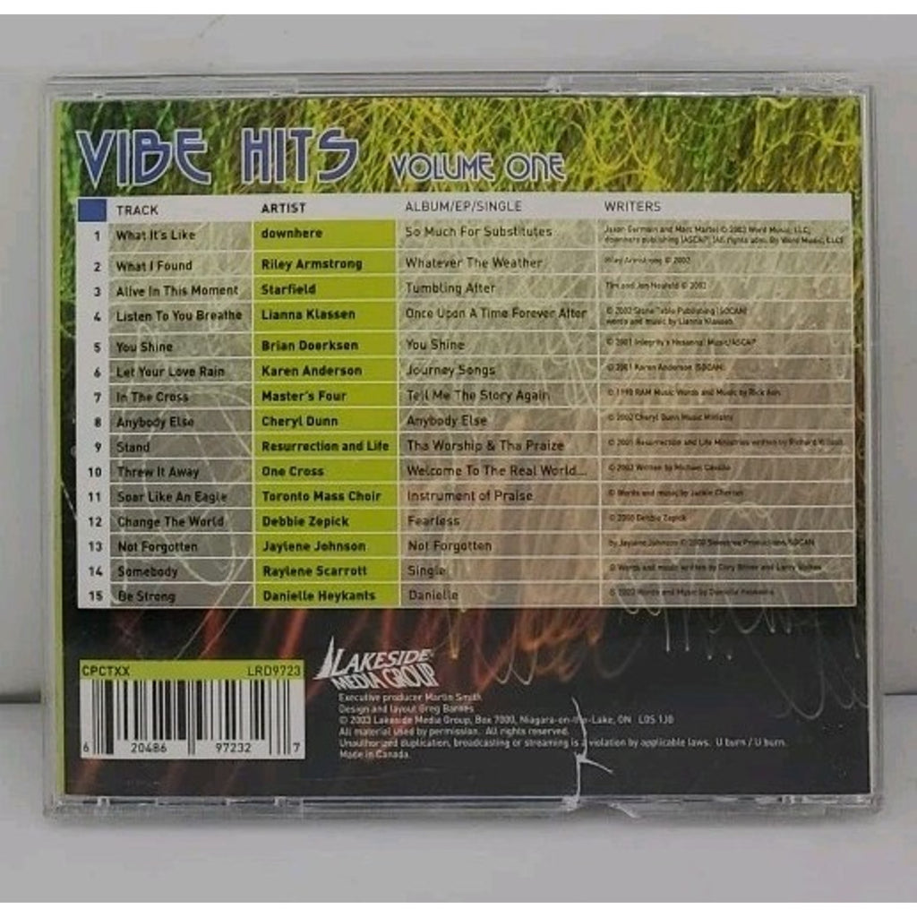 Vibe Hits Volume One CD